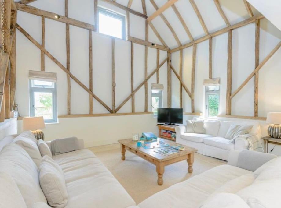 Vila Stride'S Barn Whiteparish Exteriér fotografie
